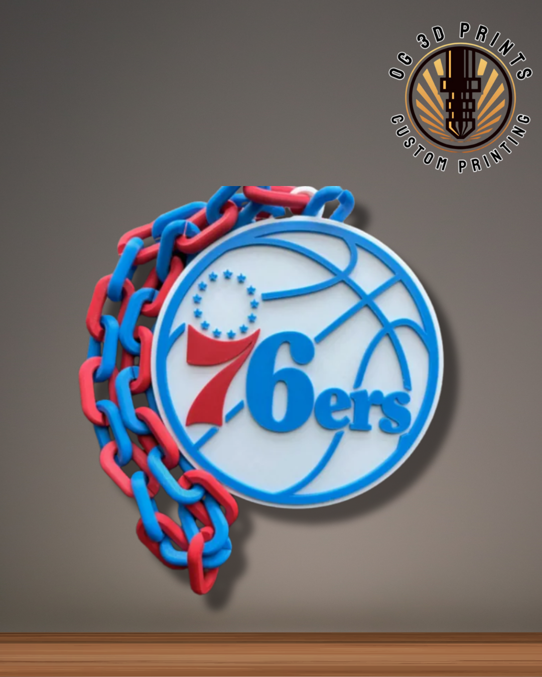 76ers- 3D Chain