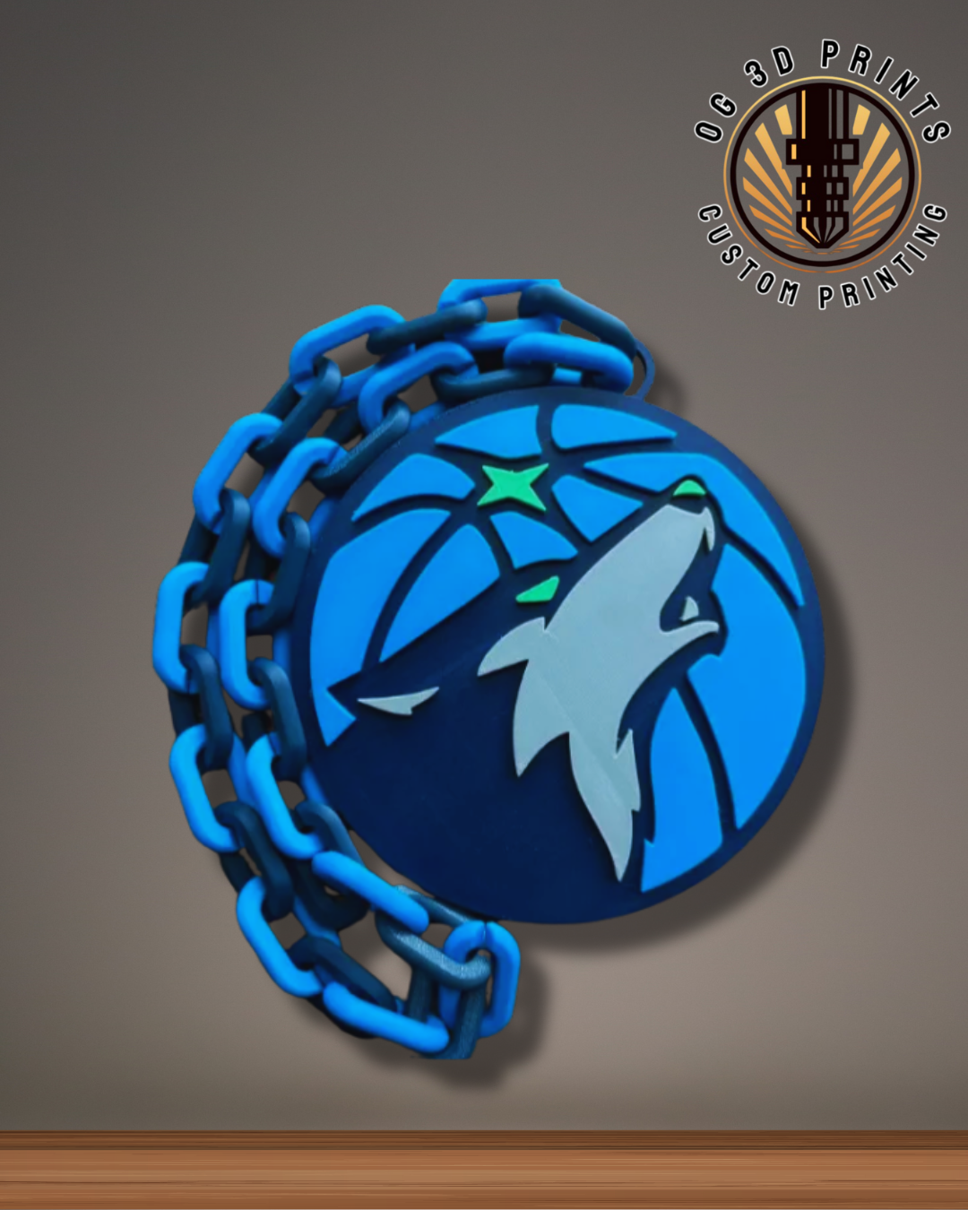 Minnesota Timberwolves - 3D Chain