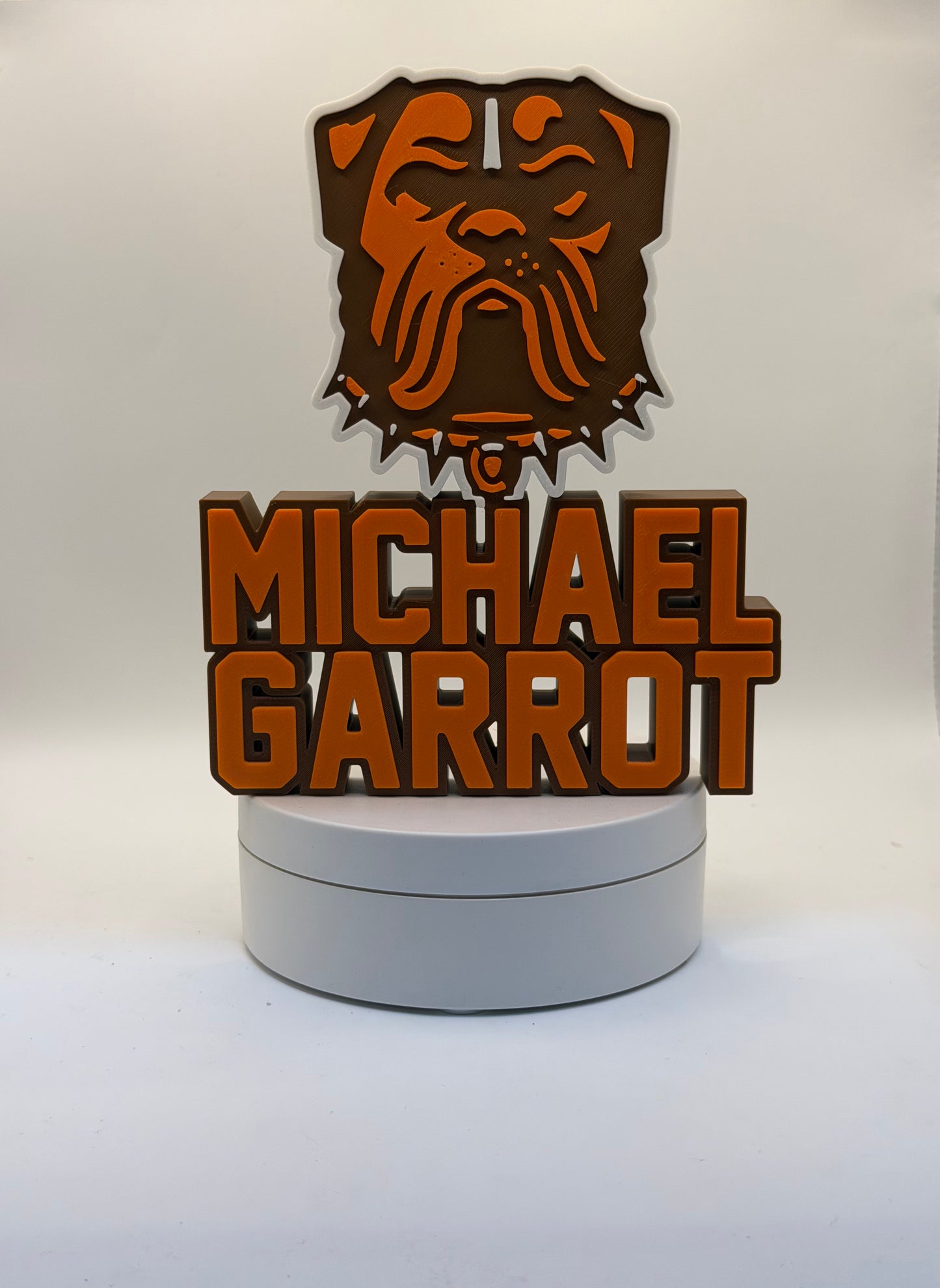 Custom desk name