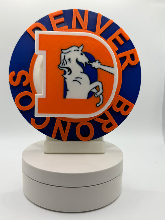 Denver Broncos Retro Spinner Chain