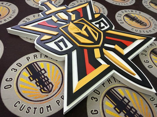 Vegas Golden Knights “X” ten years