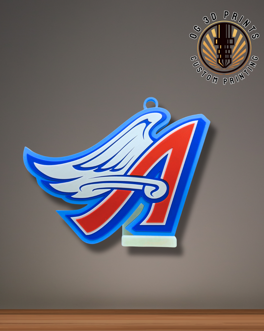 Anaheim Angels Retro - 3D Chain