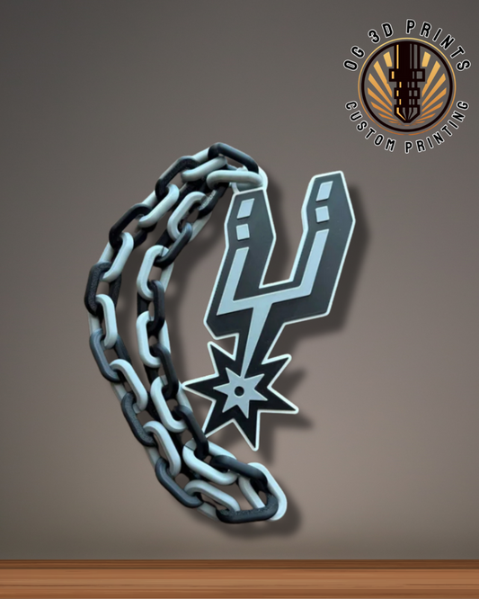 San Antonio Spurs - 3D Chain