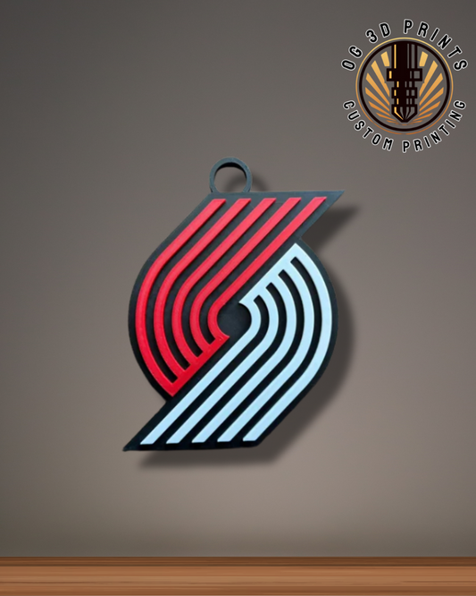 Portland Trailblazers- 3D Chain