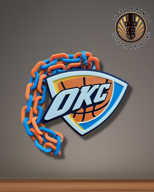 Oklahoma City Thunder- 3D Chain