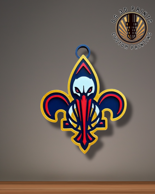 New Orleans Pelicans- 3D Chain