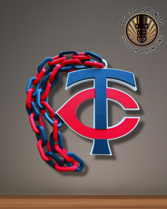 Minnesota Twins - 3D Chain