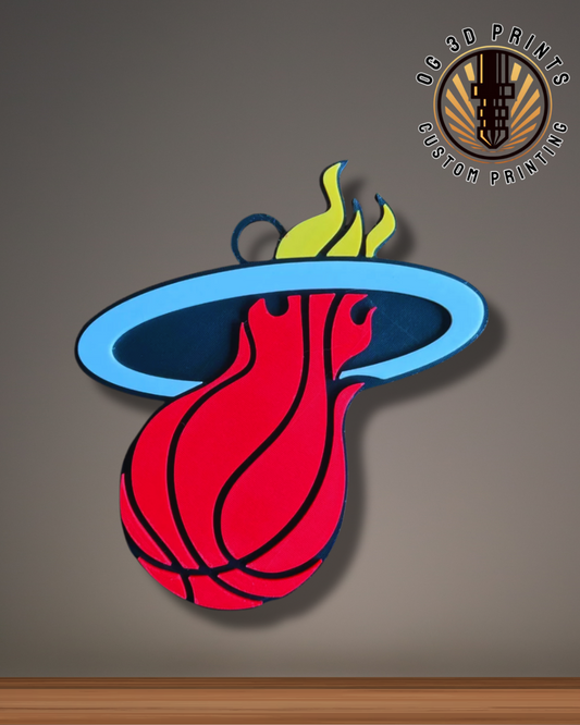 Miami Heat - 3D Chain