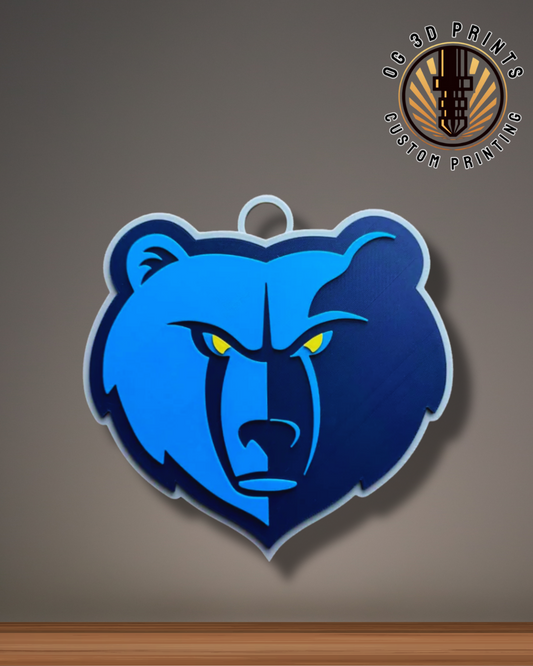 Memphis Grizzlies - 3D Chain
