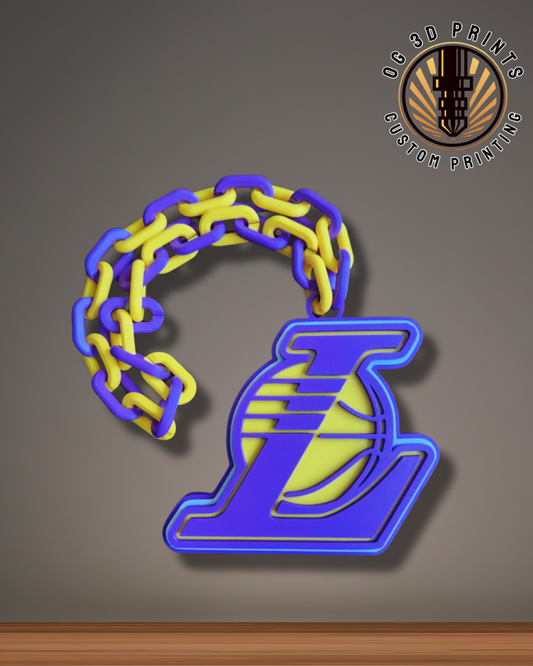 Los Angeles Lakers - 3D Chain