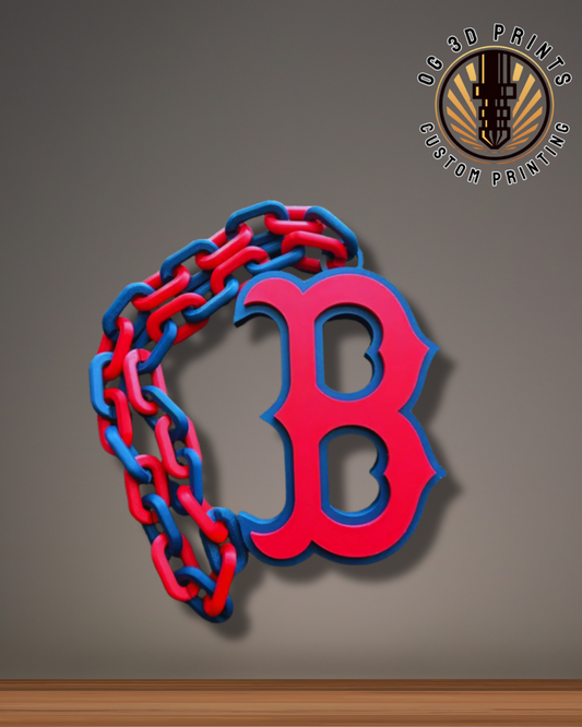 Boston Redsox - 3D Chain