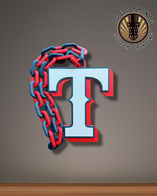 Texas Rangers - 3D Chain