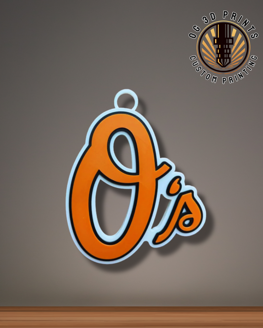 Baltimore Orioles - 3D Chain