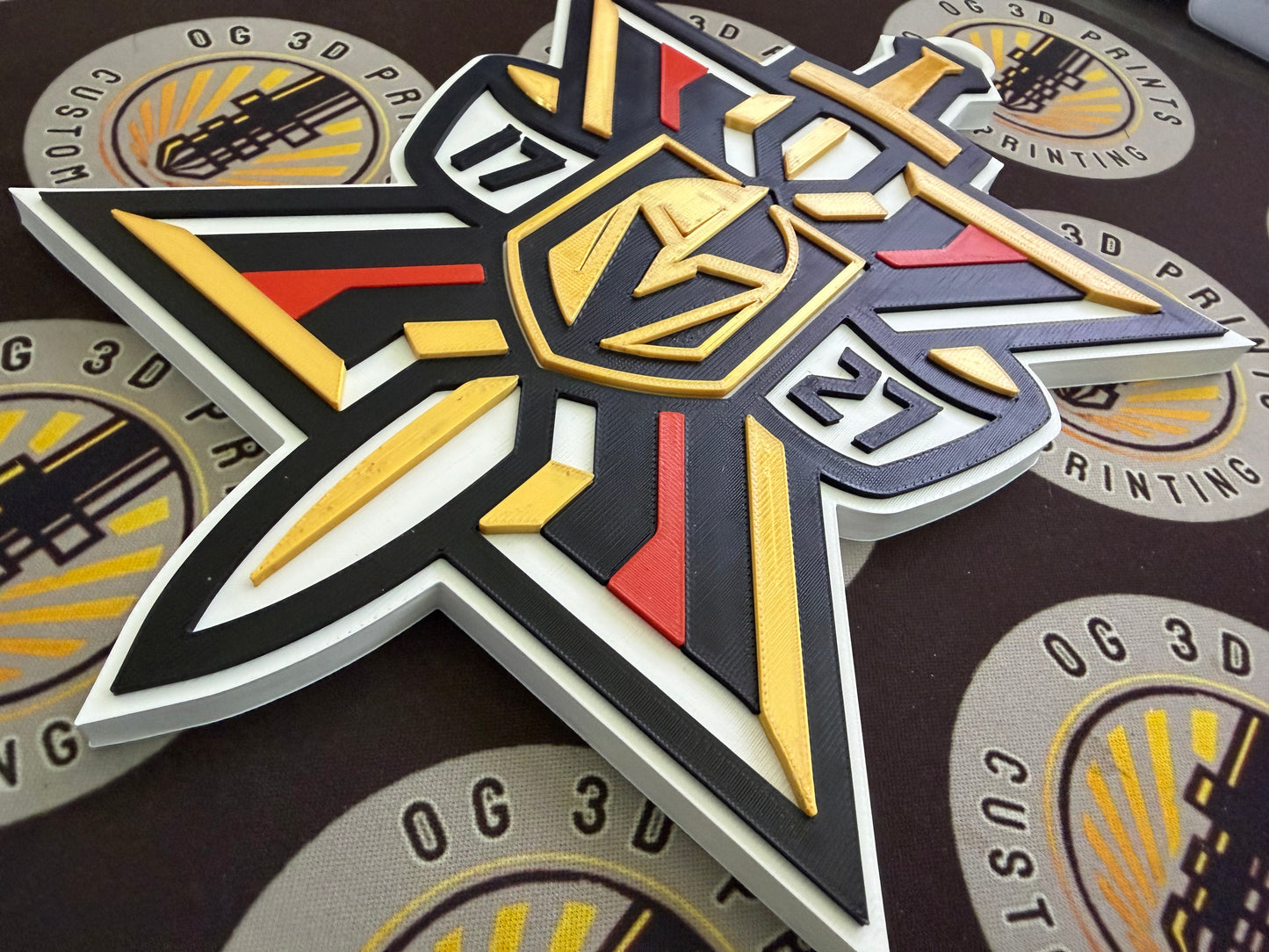 Vegas Golden Knights “X” ten years