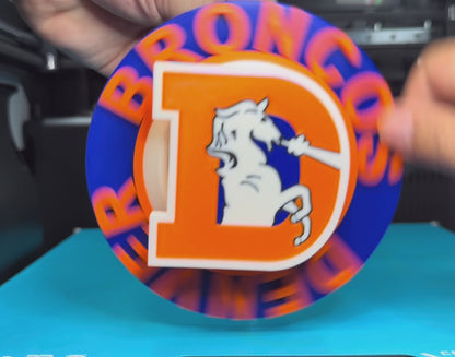 Denver Broncos Retro Spinner Chain